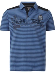 Jan Vanderstorm Poloshirt KUIBERT Blau/Dunkelblau