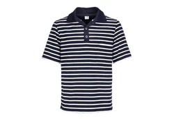 modAS Poloshirt Herren T-Shirt mit Knopfleiste Dunkelblau/Blau/Hellblau/Schwarz