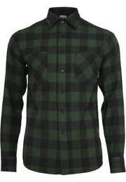 T-Shirt Herren Checked Flanell Shirt (1-tlg)