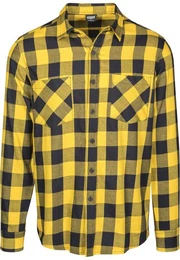 T-Shirt Herren Checked Flanell Shirt (1-tlg)