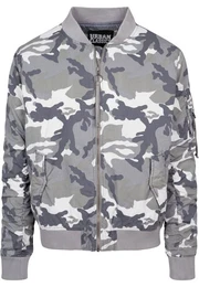 Bomberjacke Herren Vintage Camo Cotton Bomber Jacket (1-St)