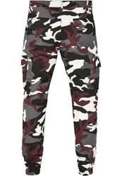 URBAN CLASSICS Cargohose Urban Classics Herren Camo Cargo Jogging Pants (2.0) Camo