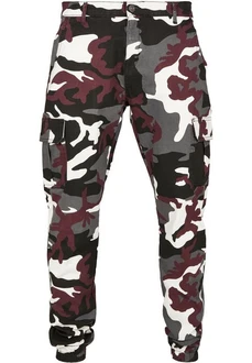 URBAN CLASSICS Cargohose Urban Classics Herren Camo Cargo Jogging Pants (2.0) Camo