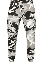URBAN CLASSICS Cargohose Urban Classics Herren Camo Cargo Jogging Pants (2.0) Camo