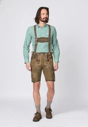 Stockerpoint Trachtenlederhose Beppo4 Braun/Khaki/Beige