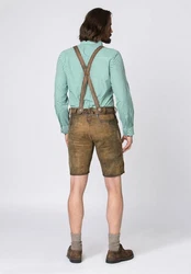 Stockerpoint Trachtenlederhose Beppo4 Braun/Khaki/Beige