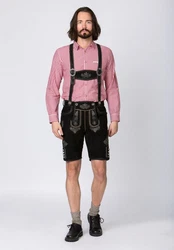 Stockerpoint Trachtenlederhose Beppo4 schwarz