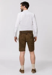 Stockerpoint Trachtenlederhose Thomas2 Braun/Dunkelbraun/Khaki/Beige