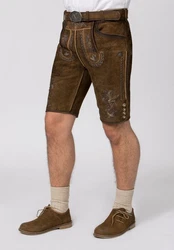Stockerpoint Trachtenlederhose Thomas2 Braun/Dunkelbraun/Khaki/Beige