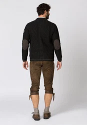Stockerpoint Trachtenstrickjacke Anton Schwarz
