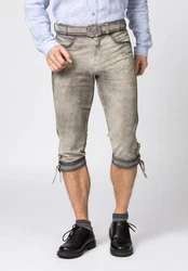 Stockerpoint Trachtenlederhose Siggi2 Khaki/Beige/Braun/Hellgrau/Creme