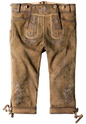 Stockerpoint Trachtenlederhose Justin Braun/Beige/Khaki