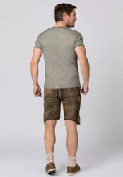 Stockerpoint T-Shirt Edelbock Braun/Beige/Grau/Hellblau/Dunkelgrau