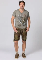 Stockerpoint T-Shirt Edelbock Braun/Beige/Grau/Hellblau/Dunkelgrau