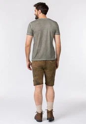 Stockerpoint T-Shirt Naturbursch Hellgrau/Dunkelgrau/Grau/Braun