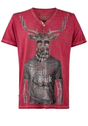 Stockerpoint T-Shirt Prachtbock Rot/Rosa