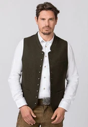 Stockerpoint Trachtenweste Moderne Oktoberfest Herren Weste 