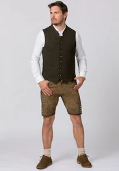 Stockerpoint Trachtenweste Moderne Oktoberfest Herren Weste 