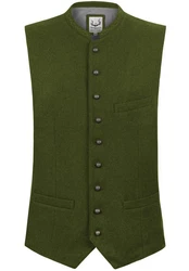 Stockerpoint Trachtenweste Moderne Oktoberfest Herren Weste 