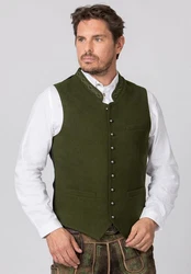 Stockerpoint Trachtenweste Moderne Oktoberfest Herren Weste 