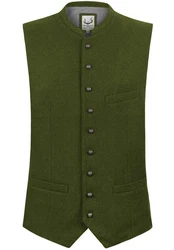 Stockerpoint Trachtenweste Moderne Oktoberfest Herren Weste 