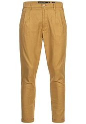 Indicode Leinenhose Cunningham Khaki/Beige/Braun