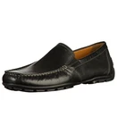 Geox Slipper U1144V Schwarz/Braun/Beige/Dunkelbraun
