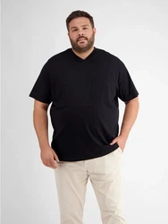 LERROS T-Shirt V-NECK 2003115 Dunkelgrau/Schwarz/Grau
