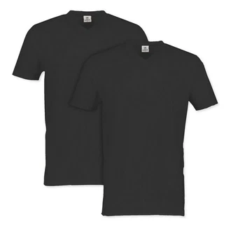 LERROS T-Shirt V-NECK 2003115 Dunkelgrau/Schwarz/Grau