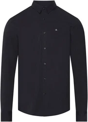Calvin Klein Hemd Schwarz/Dunkelgrau/Dunkelblau/Beige