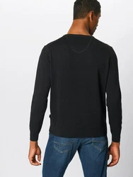 FYNCH-HATTON Strickpullover Langarmhemd SFPK211 anthrazit