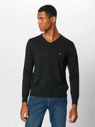 FYNCH-HATTON Strickpullover Langarmhemd SFPK211 anthrazit
