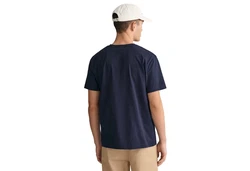 Gant T-Shirt SHIELD Regular Fit Dunkelblau/Blau