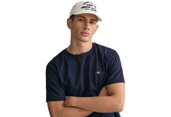 Gant T-Shirt SHIELD Regular Fit Dunkelblau/Blau