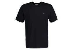 Gant T-Shirt SHIELD Regular Fit Schwarz