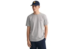 Gant T-Shirt SHIELD Regular Fit grau