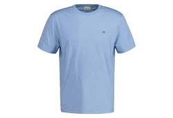 Gant T-Shirt SHIELD Regular Fit hellblau