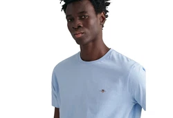 Gant T-Shirt SHIELD Regular Fit hellblau