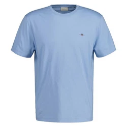 Gant T-Shirt SHIELD Regular Fit hellblau