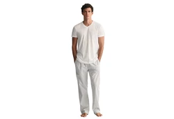 GANT Herren V-NECK T-SHIRT 2-PACK Hellblau/Dunkelblau/Blau/Grün/Weiß