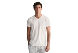 GANT Herren V-NECK T-SHIRT 2-PACK Hellblau/Dunkelblau/Blau/Grün/Weiß