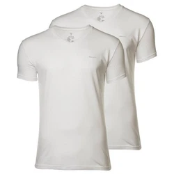 GANT Herren V-NECK T-SHIRT 2-PACK Hellblau/Dunkelblau/Blau/Grün/Weiß