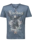 Stockerpoint T-Shirt Berghero Blau/Dunkelblau/Grau
