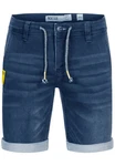 Indicode Jeansshorts Azibo Dunkelblau/Blau/Hellblau