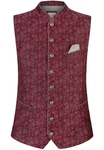 Stockerpoint Trachtenweste Edward Bordeaux/Dunkelrot/Rot