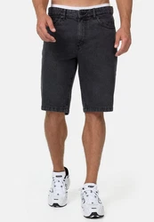Indicode Jeansshorts INTian Dunkelgrau/Dunkelblau/Grau/Schwarz/Blau