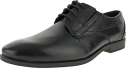bugatti Herren Business Halbschuh Schnürschuh Schwarz/Braun/Hellblau