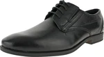 bugatti Herren Business Halbschuh Schnürschuh Schwarz/Braun/Hellblau