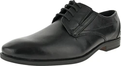 bugatti Herren Business Halbschuh Schnürschuh Schwarz/Braun/Hellblau