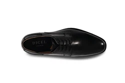 Digel Schnürschuh Schwarz/Braun/Hellblau